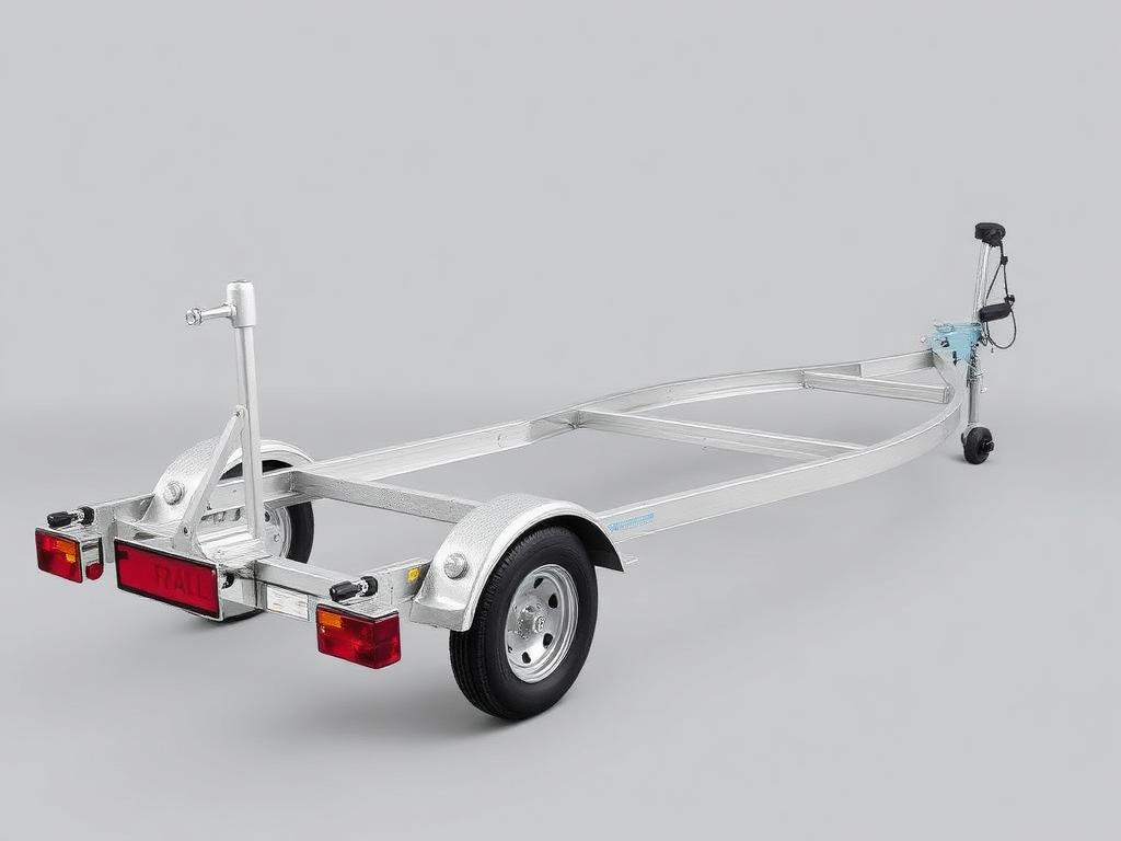 Nieuwe boottrailer 1500 kg
